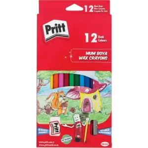 PRİTT MUM (PASTEL) BOYA CRAYON 12 Lİ