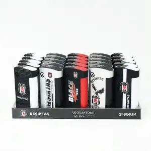 QUANTORO METAL ÇAKMAK BJK QT-888-BJK-1 (PKT-25 Lİ)