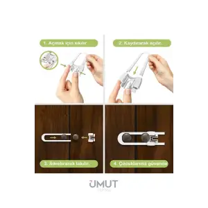 RAIN RAYLI DOLAP EMNİYET KİLİDİ RN-2184