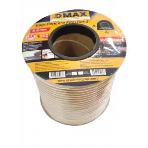 DMAX KAPI PENCERE FİTİLİ BANDI BEYAZ 4619