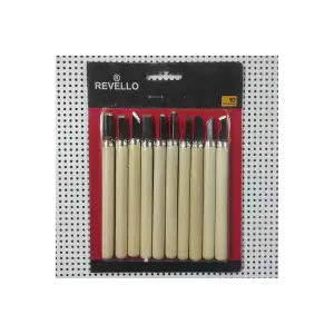 REVELLO AHŞAP OYMA SETİ 10 PARÇA