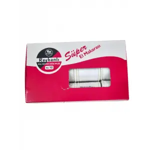 REYHANLI DİKİŞ İPLİĞİ BEYAZ NO:10 (PKT-12 Lİ)