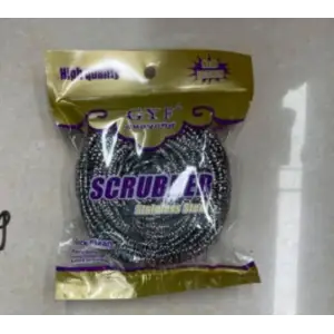 SCRUBBER BULAŞIK TELİ TEKLİ 165-F