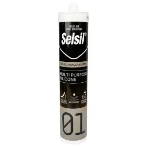 SELSİL SİLİKON 280 GR ŞEFFAF 01 2527