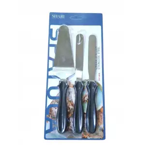 SHARI PASTA SPATULA SETİ 3 LÜ SHR-202
