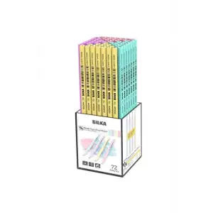 SİLKA KURŞUN KALEM PASTEL ÜÇGEN TSP-72 (PK-72 Lİ)