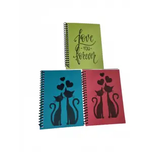 SİNGLE COLOR A6 ÇİZGİLİ BLOKNOT 1521 (KT-24 LÜ)