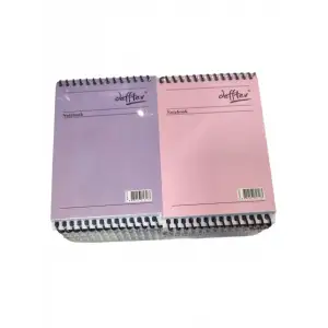 SİNGLE COLOR BLOKNOT 9X14 407-408 (PKT-24 LÜ)