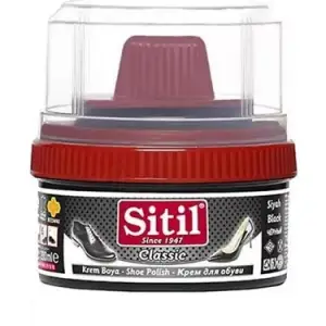 SİTİL AYAKKABI BOYASI 175 ML SİYAH