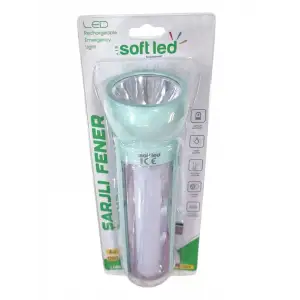 SOFTLED EL FENERİ ŞARJLI YOL AYDINLATMALI K-0965