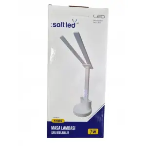 SOFTLED MASA LAMBASI ŞARJLI 7W K-0606
