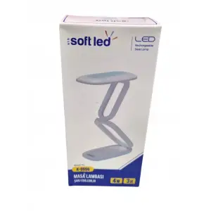 SOFTLED MASA LAMBASI ŞARJLI KATLANIR K-0996