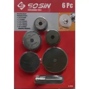 SOSİN MİNİ TESTERE SETİ 6 PARÇA S-056
