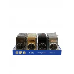 STR METAL SAATLİ ÇAKMAK 50-H 1998 (PKT-20 Lİ)