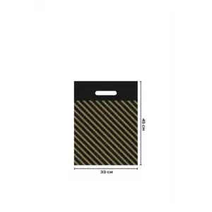 TAKVİYELİ POŞET 33X45 SİYAH-RENKLİ NO:3 50 Lİ