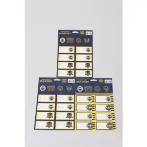 TARAFTAR OKUL ETİKETİ FENERBAHÇE (PKT-25 Lİ)