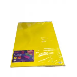 TİCON FON KARTONU 50X70 CM 160 GR SARI(PKT-100 LÜ)
