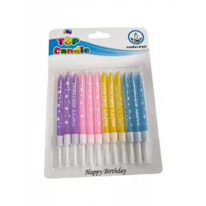 TOP CANDLE MUM 8 CM KOD:240 12 Lİ