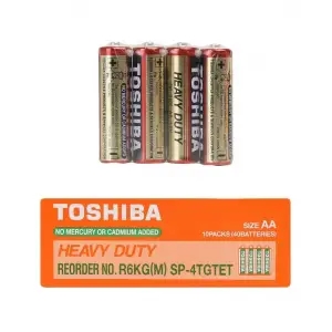 TOSHIBA PİL KALEM AA 4 LÜ (PKT-4 X 10 LU)