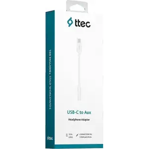 TTECH AUX ADAPTÖR 11 CM BEYAZ 3.5 MM 2AK04B