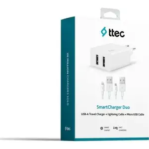 TTECH SEYAHAT ŞARJ ALETİ 2.4A 2SCS21DB