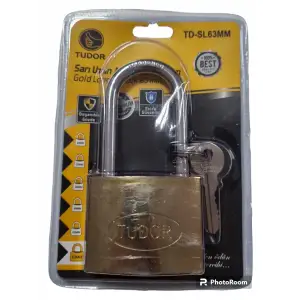 TUDOR ASMA KİLİT SARI UZUN 63 MM VKM TD-SL63MM