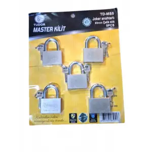 TUDOR MASTER KİLİT 5 Lİ TD- MS5