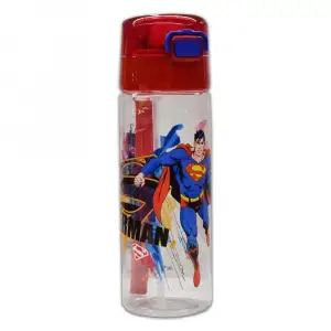 TUFFEX SUPERMAN SOLO PİPETLİ MATARA 500ML TP705-51