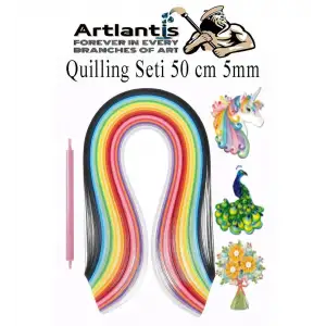 TUTKU RENKLİ QUİLLİNG KAĞIT 5 MM MS-1453