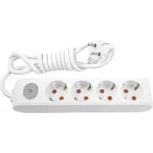 VİKO GRUP PRİZ ANAHTARLI 4 LÜ 5 MT