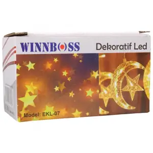 WINBOSS DEKORATİF LED YILDIZ GÜN IŞIĞI 5 MT EKL-07