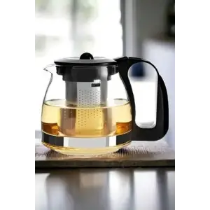 YAKUT ÇELİK SÜZGEÇLİ CAM DEMLİK 1500 ML 7488