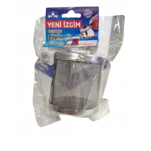 YENİ İZGİM METAL KAFESLİ ÇAY SÜZGECİ TÜL BÜYÜK