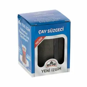 YENİ İZGİM PLASTİK ÇAY SÜZGECİ KAFES KUTULU
