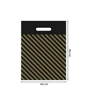 TAKVİYELİ POŞET 40X50 SİYAH-RENKLİ NO:4 50 Lİ