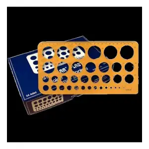 YILDIZLAR DAİRE ŞABLONU 22 (PKT-24 LÜ)