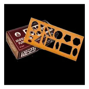 YILDIZLAR GEOMETİRK ŞABLON CETVELLİ 40 (PKT-24 LÜ)