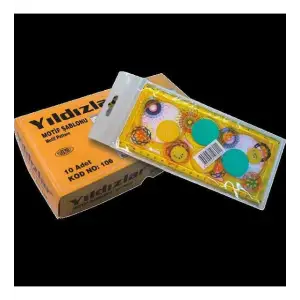 YILDIZLAR MOTİF ŞABLONU 106 (PKT-10 LU)