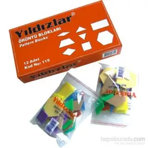 YILDIZLAR ÖRÜNTÜ BLOKLARI NO:119 (PKT-12) Lİ