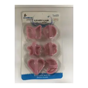 ZAMBAK KURABİYE KALIBI ZP-274 (KOLİ-48 Lİ)