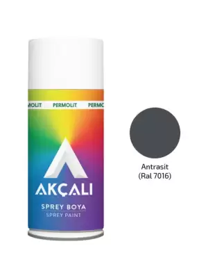 AKÇALI SPREY BOYA ANTRASİT 400 ML 7016