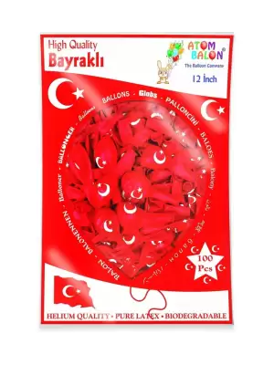 ATOM BALON BASKILI 100 LÜ