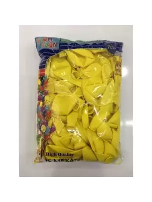 ATOM BALON İÇ MEKAN SARI 100 LÜ