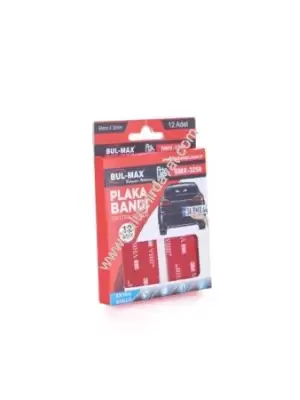 BUL-MAX PLAKA BANDI 12 Lİ BMX-3258
