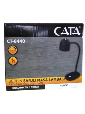 CATA BERLİN MASA LAMBASI ŞARJLI CT-8440