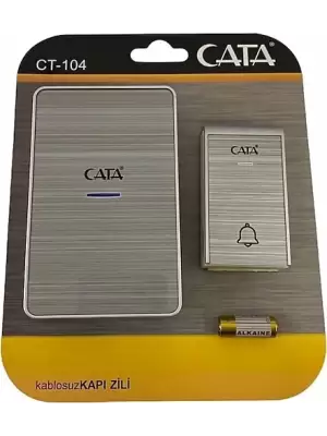 CATA KABLOSUZ KAPI ZİLİ CT-104