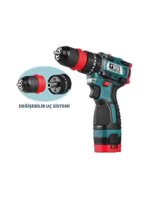 CATPOWER KÖMÜRSÜZ AKÜLÜ VİDALAMA 16 V CAT-1360
