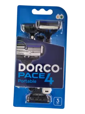 DORCO PACE 4 TEK TRAŞ BIÇAĞI 3 LÜ (PKT-6 LI)