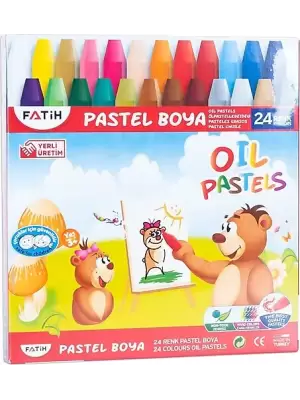 FATİH PASTEL BOYA 24 LÜ 50340