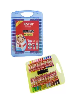 FATİH PASTEL BOYA ÇANTALI 24 RENK